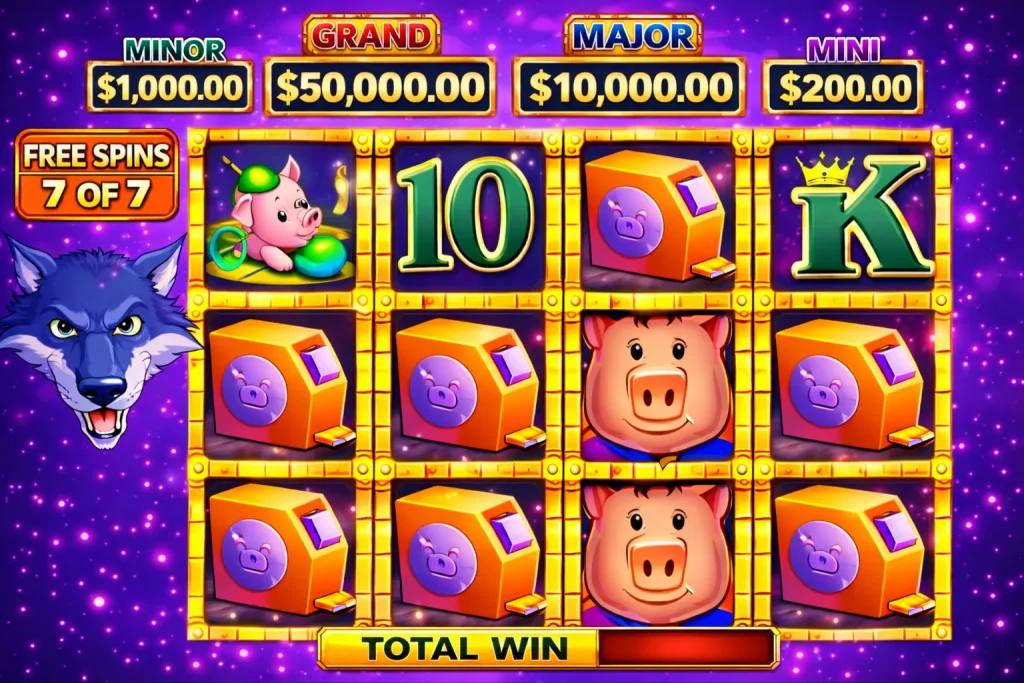 Huff N’ More Puff Slot Demo