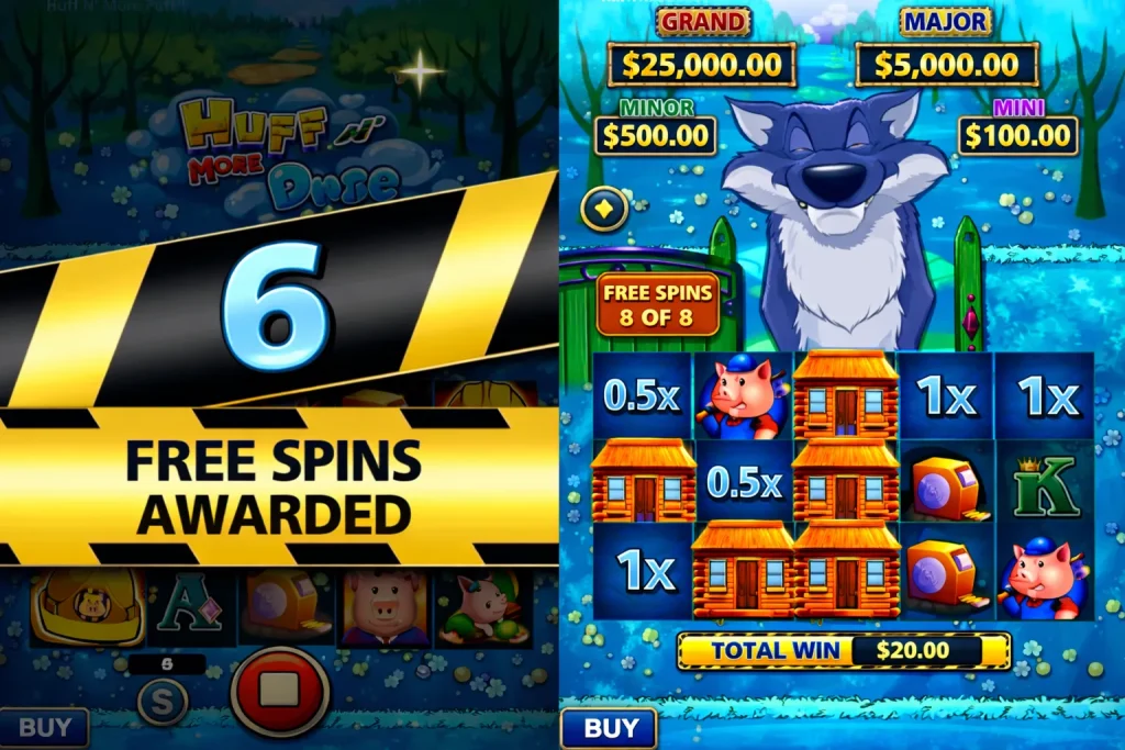 Huff N' More Puff App Slot
